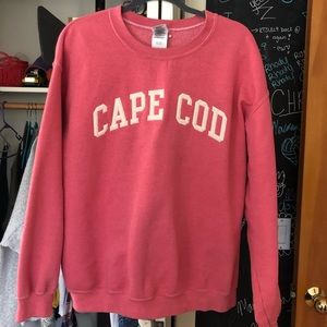 Salmon Cape Cod Crew Neck Sweatshirt
